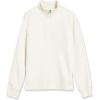 imageAmazon Essentials Mens LongSleeve QuarterZip Pullover Fleece SweatshirtOffwhite