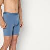 imageAmazon Essentials Mens Microfiber Boxer Shorts Underwear Pack of 3Navy BlueBlueLight Grey
