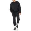 imageAmazon Essentials Mens OversizedFit Crewneck Sweatshirt Available in Big ampamp TallBlack