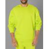 imageAmazon Essentials Mens OversizedFit Crewneck Sweatshirt Available in Big ampamp TallLime Green