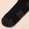 imageAmazon Essentials Mens Performance Cotton Moisture Control Socks Athletic Crew Breathable 6 PairsBlack