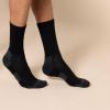 imageAmazon Essentials Mens Performance Cotton Moisture Control Socks Athletic Crew Breathable 6 PairsBlack