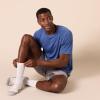 imageAmazon Essentials Mens Performance Cotton Moisture Control Socks Athletic Crew Breathable 6 PairsGreyWhite