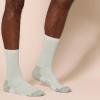imageAmazon Essentials Mens Performance Cotton Moisture Control Socks Athletic Crew Breathable 6 PairsWhite