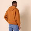 imageAmazon Essentials Mens QuarterZip OversizedFit Hoodie SweatshirtCaramel