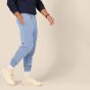 imageAmazon Essentials Mens Relaxed Joggers Sweatpants Fleece Comfortable FitLight Denim Blue