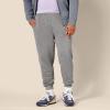 imageAmazon Essentials Mens Relaxed Joggers Sweatpants Fleece Comfortable FitLight Grey Heather
