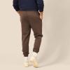 imageAmazon Essentials Mens Relaxed Joggers Sweatpants Fleece Comfortable FitMedium Brown