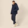 imageAmazon Essentials Mens Relaxed Joggers Sweatpants Fleece Comfortable FitNavy