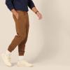 imageAmazon Essentials Mens Relaxed Joggers Sweatpants Fleece Comfortable FitToffee Brown