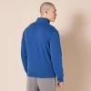 imageAmazon Essentials Mens Sweatshirt Mock Neck Fleece Zip UpBlue