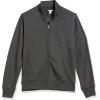 imageAmazon Essentials Mens Sweatshirt Mock Neck Fleece Zip UpCharcoal Heather