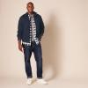 imageAmazon Essentials Mens Sweatshirt Mock Neck Fleece Zip UpNavy