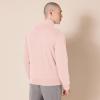 imageAmazon Essentials Mens Sweatshirt Mock Neck Fleece Zip UpPink