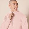 imageAmazon Essentials Mens Sweatshirt Mock Neck Fleece Zip UpPink