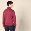 imageAmazon Essentials Mens Sweatshirt Mock Neck Fleece Zip UpRed