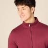 imageAmazon Essentials Mens Sweatshirt Mock Neck Fleece Zip UpRed