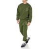imageAmazon Essentials RelaxedFit Sweatpants for Men  ClosedBottom Big ampamp Tall OptionsDark Olive