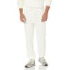 imageAmazon Essentials RelaxedFit Sweatpants for Men  ClosedBottom Big ampamp Tall OptionsEggshell White