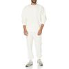 imageAmazon Essentials RelaxedFit Sweatpants for Men  ClosedBottom Big ampamp Tall OptionsEggshell White