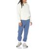 imageAmazon Essentials Sweatpants for Men Fleece Closed Bottom Available in Big and TallBlue Heather