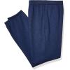 imageAmazon Essentials Sweatpants for Men Fleece Closed Bottom Available in Big and TallNavy Space Dye