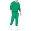 imageAmazon Essentials mens Crewneck Sweatshirt Lightweight LongSleeve French Terry Available in Big ampamp TallGreen
