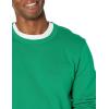 imageAmazon Essentials mens Crewneck Sweatshirt Lightweight LongSleeve French Terry Available in Big ampamp TallGreen