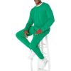 imageAmazon Essentials mens Crewneck Sweatshirt Lightweight LongSleeve French Terry Available in Big ampamp TallGreen