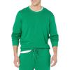 imageAmazon Essentials mens Crewneck Sweatshirt Lightweight LongSleeve French Terry Available in Big ampamp TallGreen