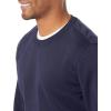 imageAmazon Essentials mens Crewneck Sweatshirt Lightweight LongSleeve French Terry Available in Big ampamp TallNavy