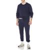 imageAmazon Essentials mens Crewneck Sweatshirt Lightweight LongSleeve French Terry Available in Big ampamp TallNavy