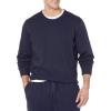 imageAmazon Essentials mens Crewneck Sweatshirt Lightweight LongSleeve French Terry Available in Big ampamp TallNavy