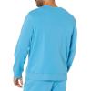 imageAmazon Essentials mens Crewneck Sweatshirt Lightweight LongSleeve French Terry Available in Big ampamp TallTurquoise Blue