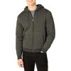 imageAmazon Essentials Hoodie For Men SherpaLined FullZip Fleece SweatshirtCharcoal Heather