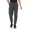 imageAmazon Essentials Mens Cargo Fleece Jogger Sweatpant with Relaxed FitCharcoal Heather