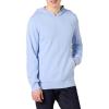 imageAmazon Essentials Mens RelaxedFit Hoodie SweaterPowder Blue
