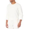 imageAmazon Essentials mens Crewneck Sweatshirt Lightweight LongSleeve French Terry Available in Big ampamp TallEggshell White