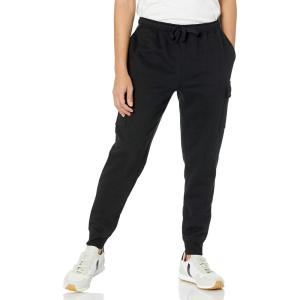 imageAmazon Essentials Mens Cargo Fleece Jogger Sweatpant with Relaxed FitBlack