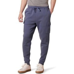 imageAmazon Essentials Mens Cargo Fleece Jogger Sweatpant with Relaxed FitIndigo