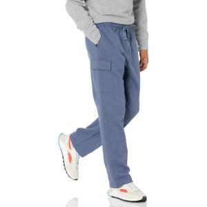imageAmazon Essentials Mens Cargo Fleece Sweatpant with Open HemIndigo