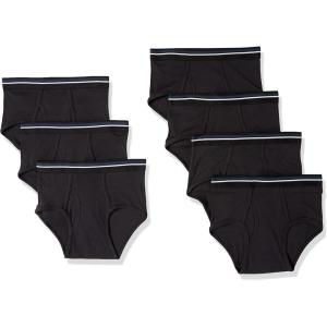 imageAmazon Essentials Mens Cotton TagFree Breathable Briefs Underwear MultipacksBlack