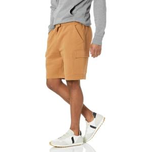 imageAmazon Essentials Mens Fleece Cargo ShortTan