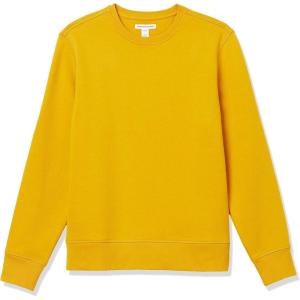 imageAmazon Essentials Mens Fleece Crewneck Sweatshirt Available in Big ampamp TallGold