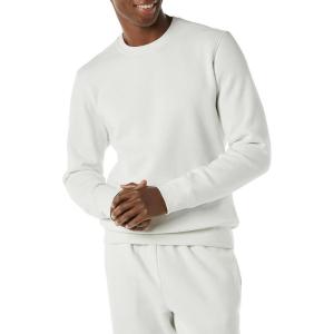 imageAmazon Essentials Mens Fleece Crewneck Sweatshirt Available in Big ampamp TallLight Grey