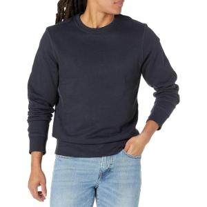imageAmazon Essentials Mens Fleece Crewneck Sweatshirt Available in Big ampamp TallNavy