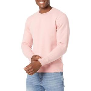 imageAmazon Essentials Mens Fleece Crewneck Sweatshirt Available in Big ampamp TallPink