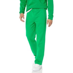 imageAmazon Essentials Mens Fleece Open Bottom Sweatpant Available in Big ampamp TallGreen