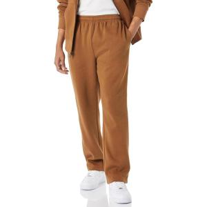 imageAmazon Essentials Mens Fleece Open Bottom Sweatpant Available in Big ampamp TallToffee Brown