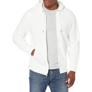 imageAmazon Essentials Mens FullZip Fleece Hoodie Available in Big ampamp TallBright White